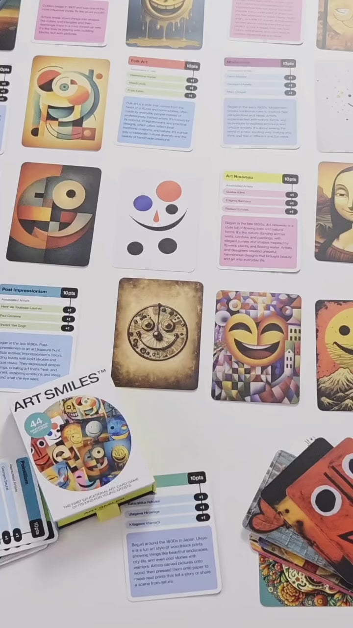 ART SMILES-CARD GAME
