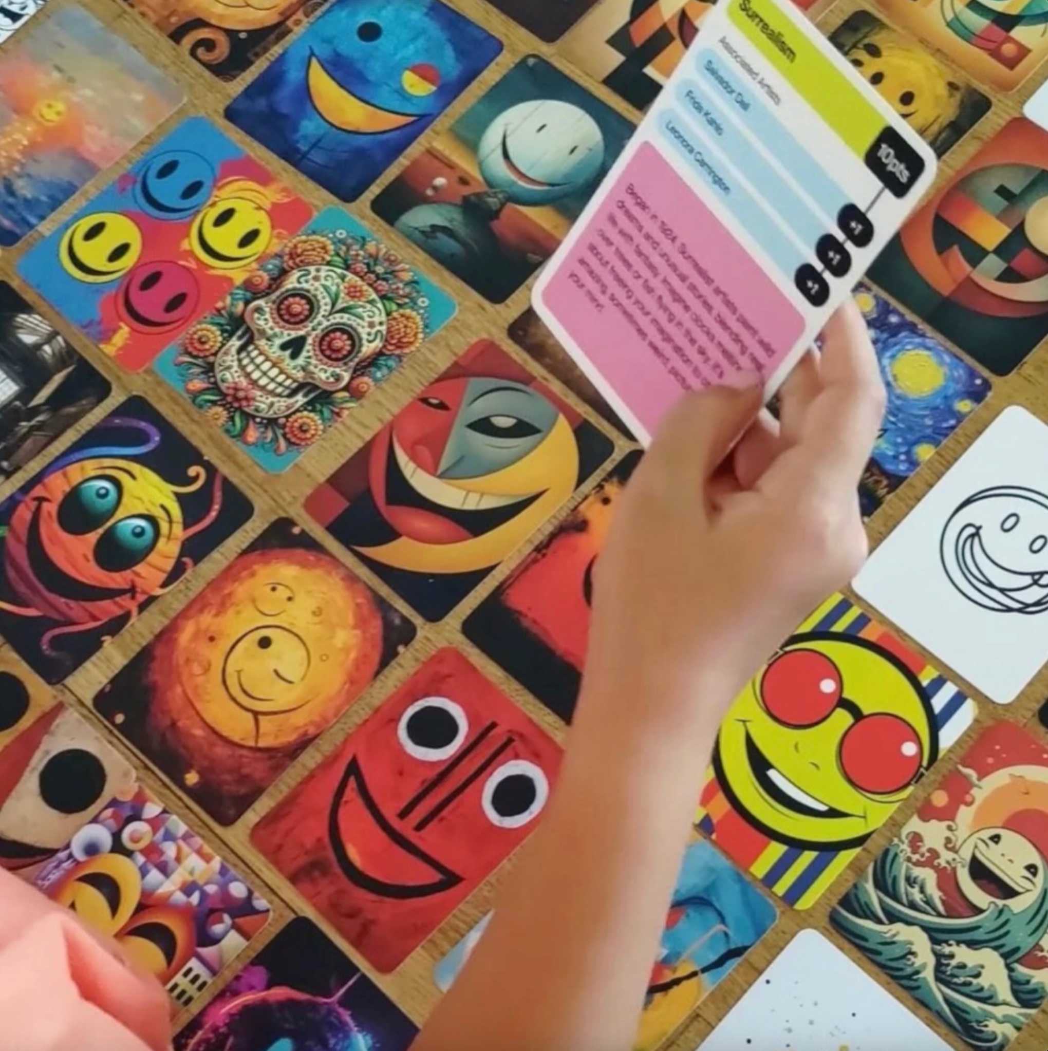 ART SMILES-CARD GAME